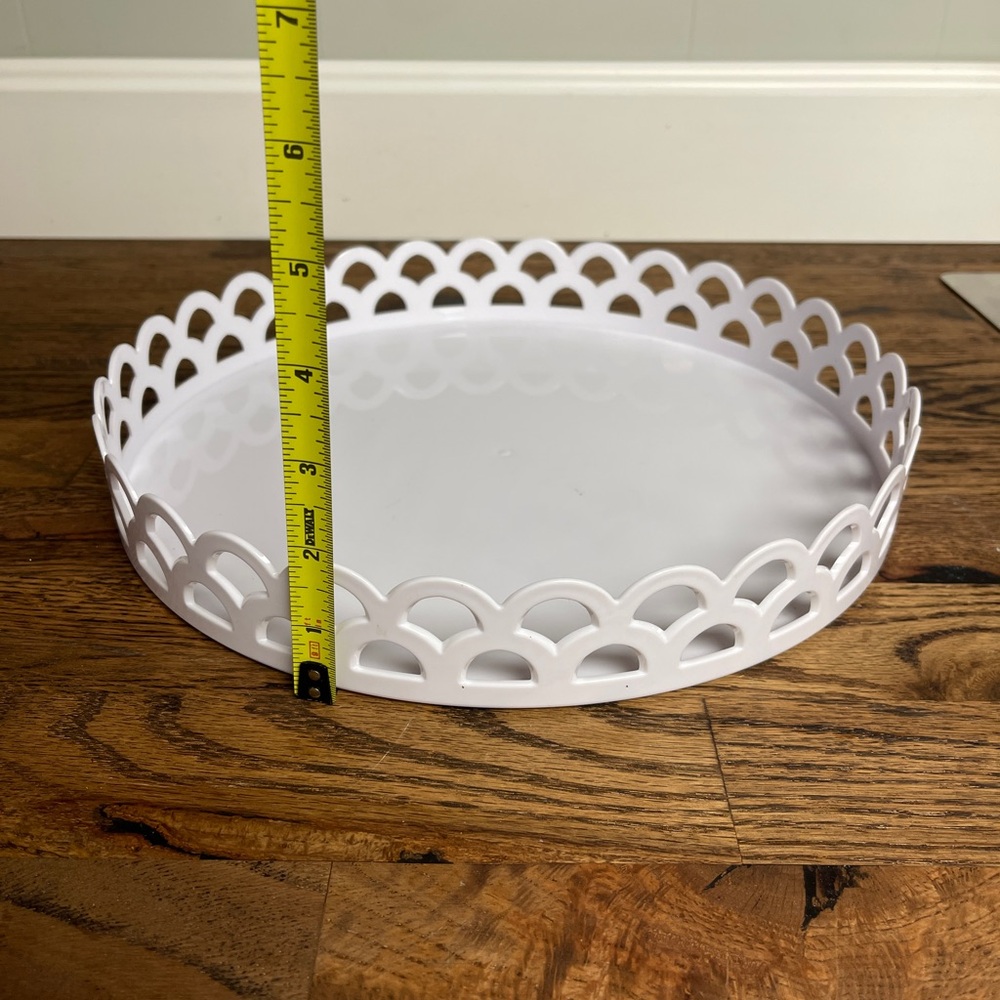 White Decorative Tray